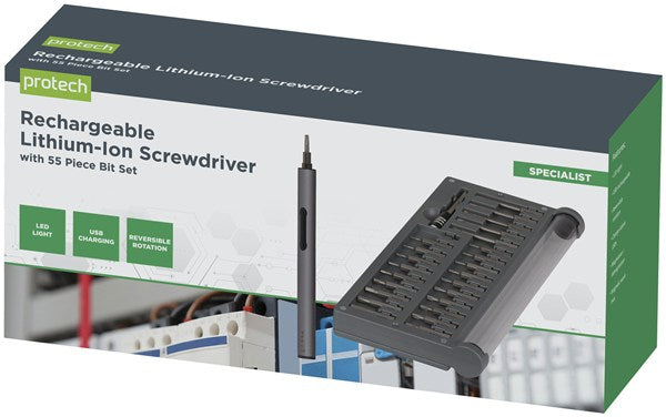 Rechargeable Lithium-Ion Screwdriver