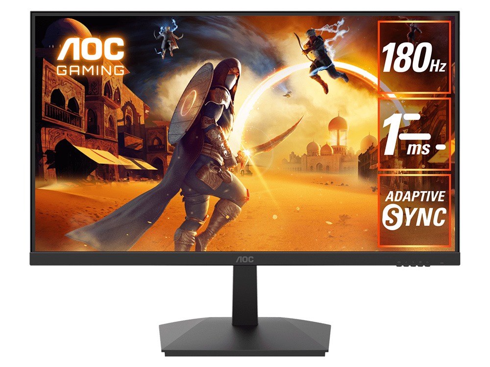 27" 180HZ MONITOR, 1MS VA, FHD, ADAPTIVE SYNC, HDMI 2.0, DP