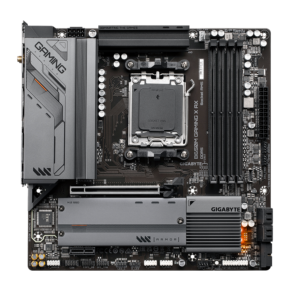 B650M MATX motherboard with DDR5