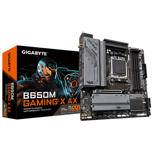 B650M MATX motherboard with DDR5