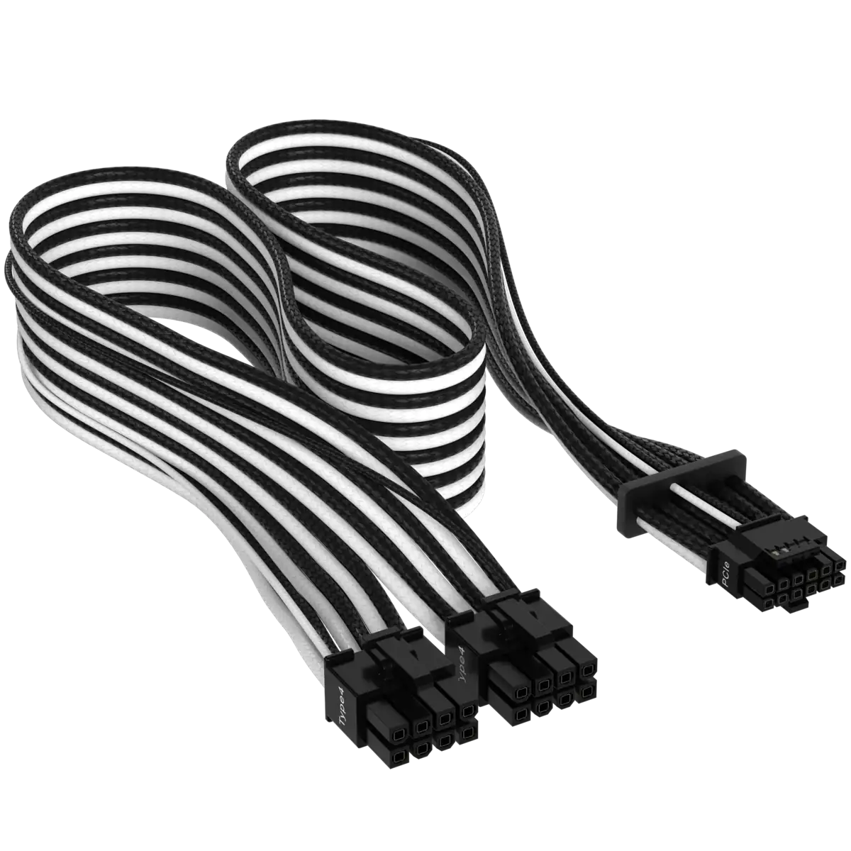 Individually Sleeved 12VHPWR 600W cable, Type 4