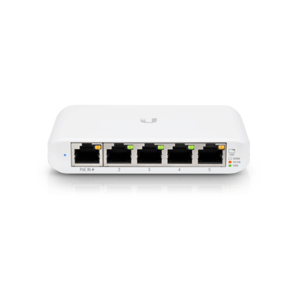 UniFi、USW Flex Mini 5 端口千兆交换机、