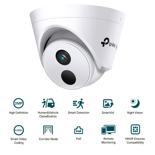 VIGI  IR Turret Network Camera With Smart Detection