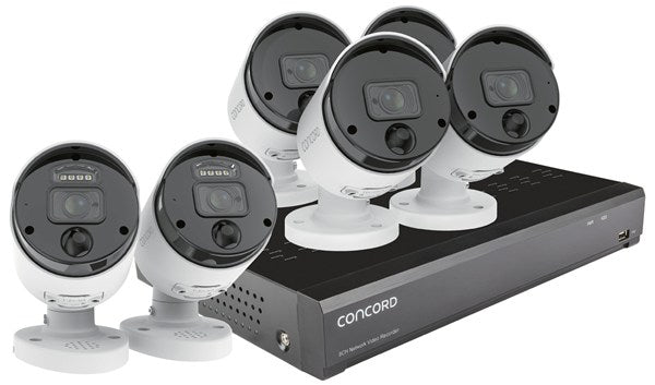 NVR 安全摄像头和录像机套件