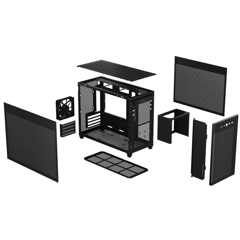 AP201 Prime Micro 黑色微型 ATX 机箱