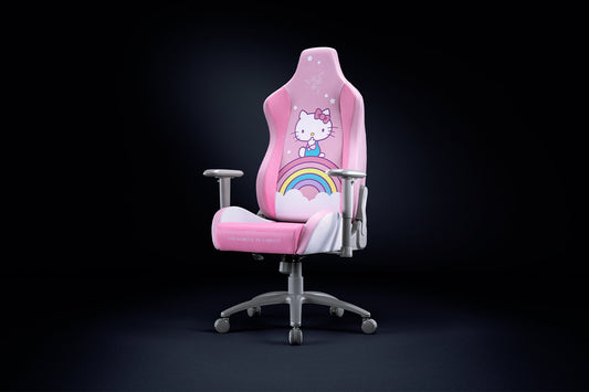 Razer Iskur Iskur X 椅子 - Hello Kitty 和朋友版